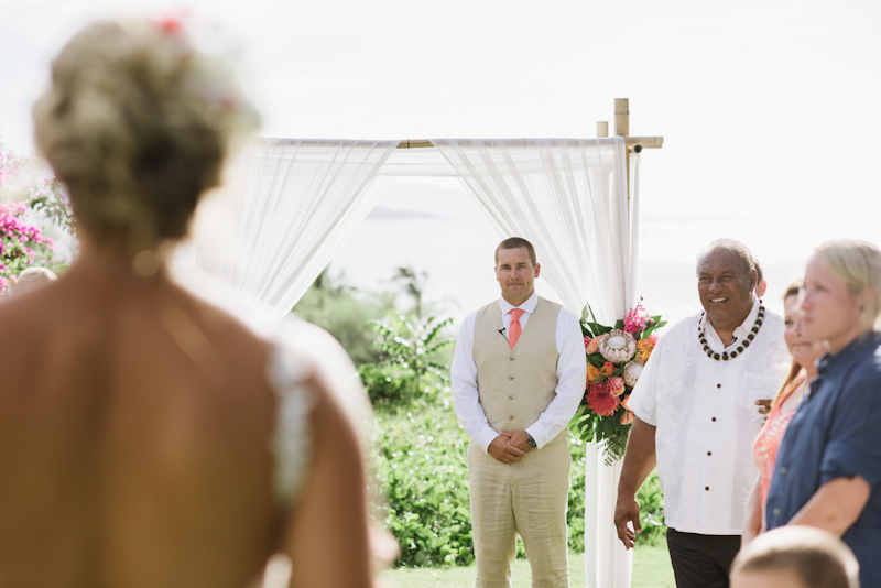 Gannons Wailea Maui Wedding