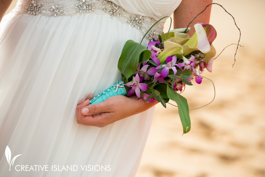 Maui Beach Wedding: Torabi and Walton