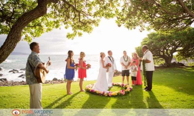 Intimate Beachfront Ceremony at Kukahiko Estate