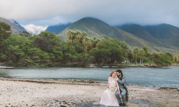 Beautiful Maui Wedding at the Olowalu Plantation House