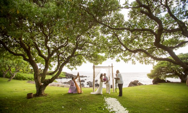 ROMANTIC KUKAHIKO ESTATE MAUI ELOPEMENT OF DAYANA + STEVE