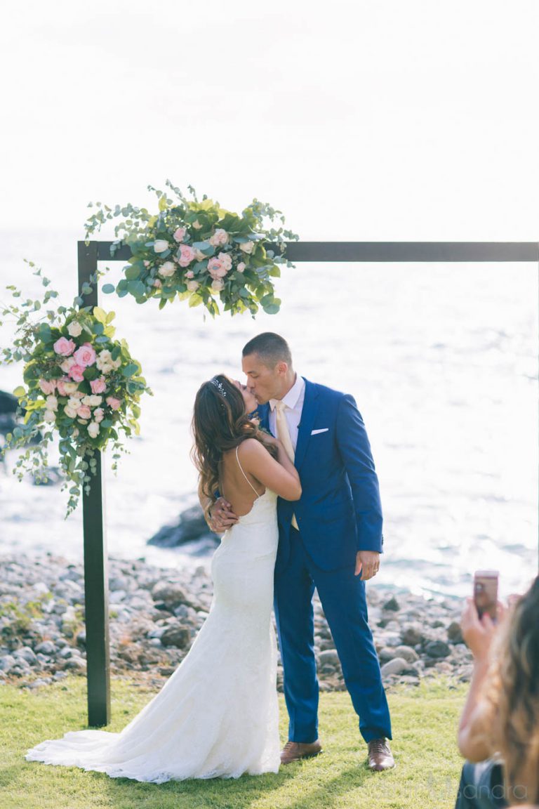 Kukahiko Estate Maui Wedding of Vanessa + Sean - Makena Weddings