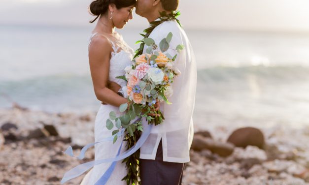 Olowalu Plantation House Maui Wedding of Crystal + Frisco