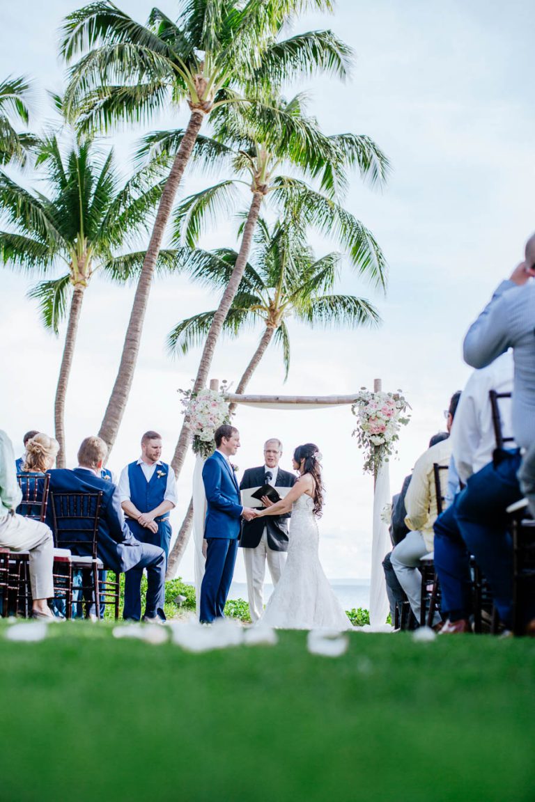 Sugar Beach Maui Wedding of Annette + Jeff - Makena Weddings