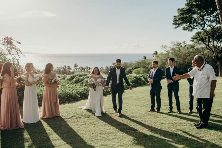 Gannon's Wailea Maui Wedding of Mikaela and Andrew - Makena Weddings
