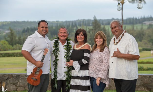 Maui Vow Renewal at the Steeple House Kapalua