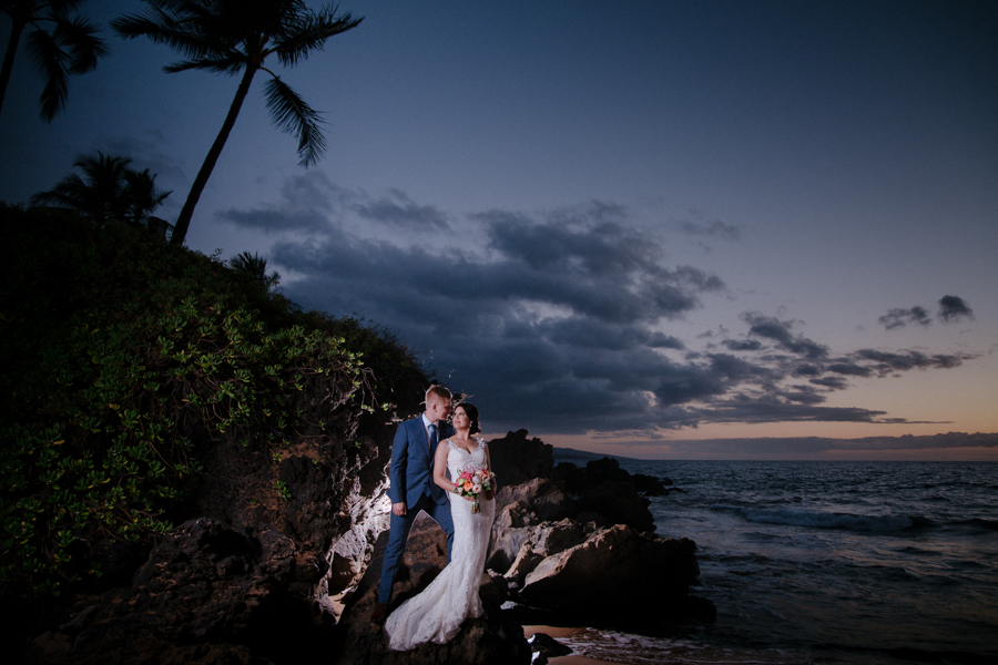 Gannon’s Wailea Maui Wedding: Jaime + Piotrek