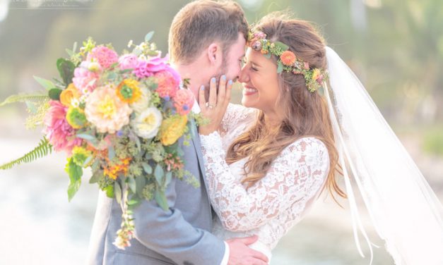 Olowalu Plantation House Boho Tropical Wedding