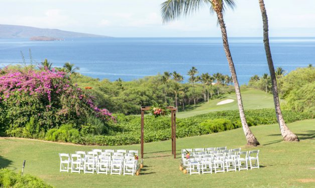 Morning Wedding at Gannon’s Wailea