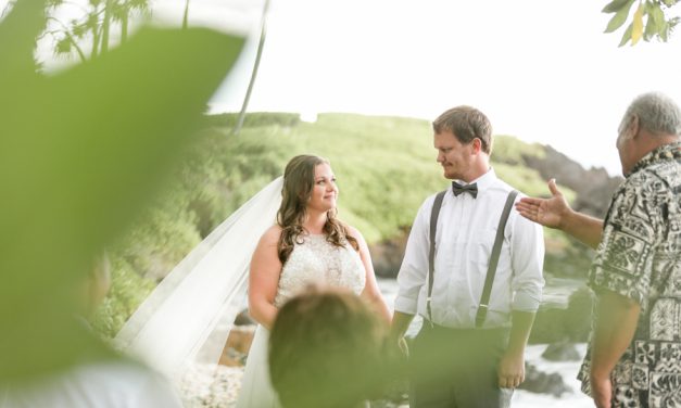 Maui Wedding Ceremony Only at the Kukahiko Estate