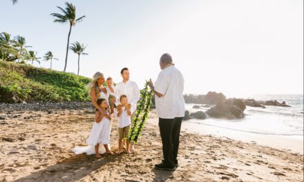 Beach Vow Renewal on Maui
