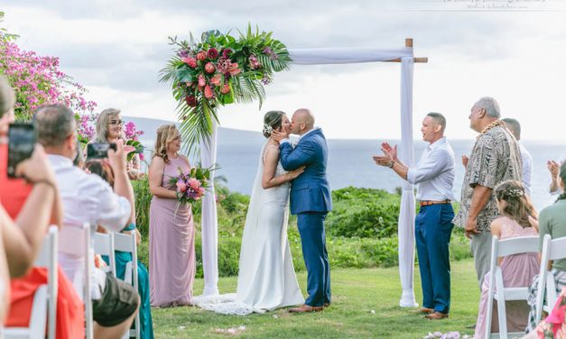 Sweet + Simple Maui Wedding at Gannon’s Wailea