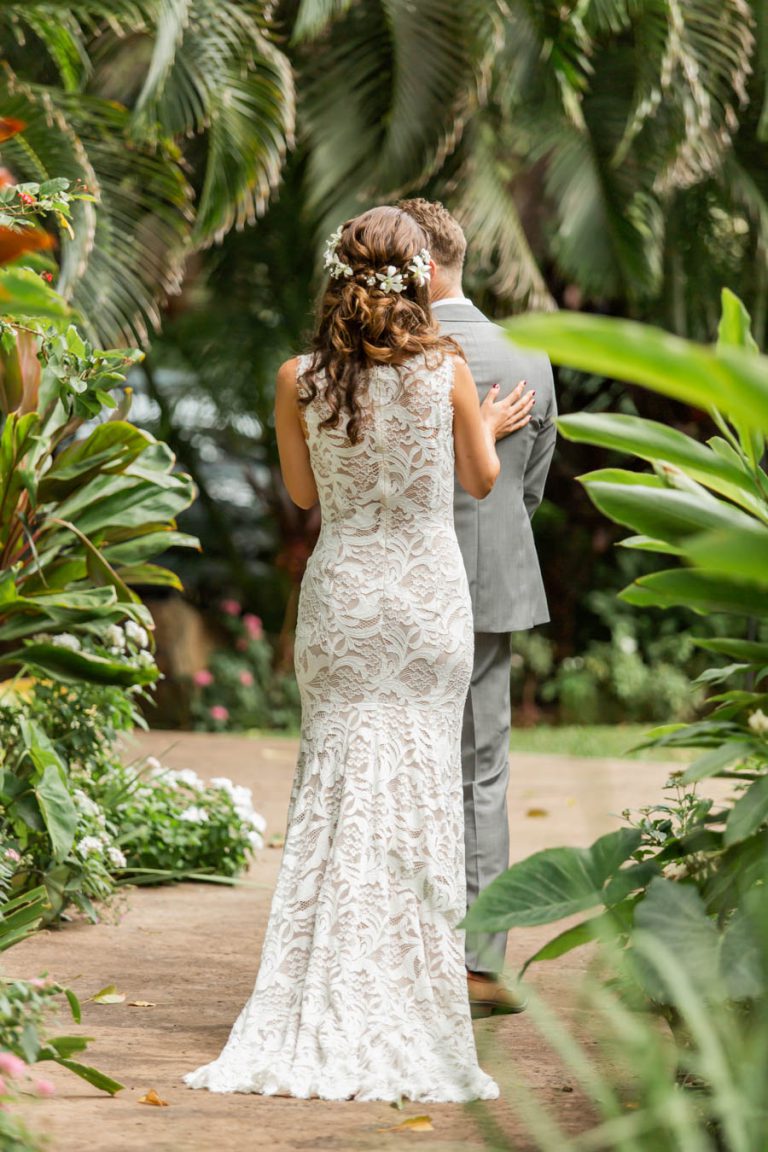 Romantic Rainbow Wedding at the Olowalu Plantation House - Makena Weddings