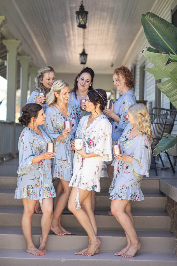 Peach and Blue Maui Wedding at the Olowalu Plantation House - Makena ...