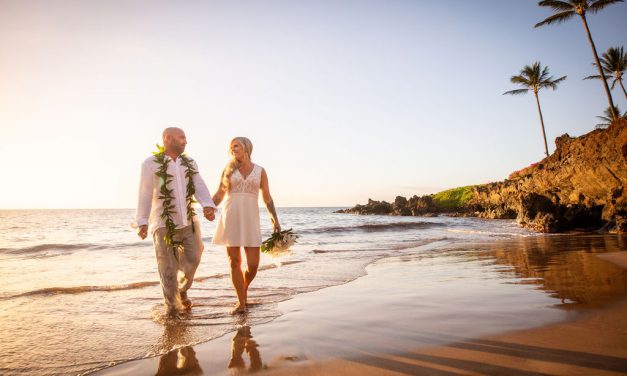 Romantic Beach Elopement in Maui