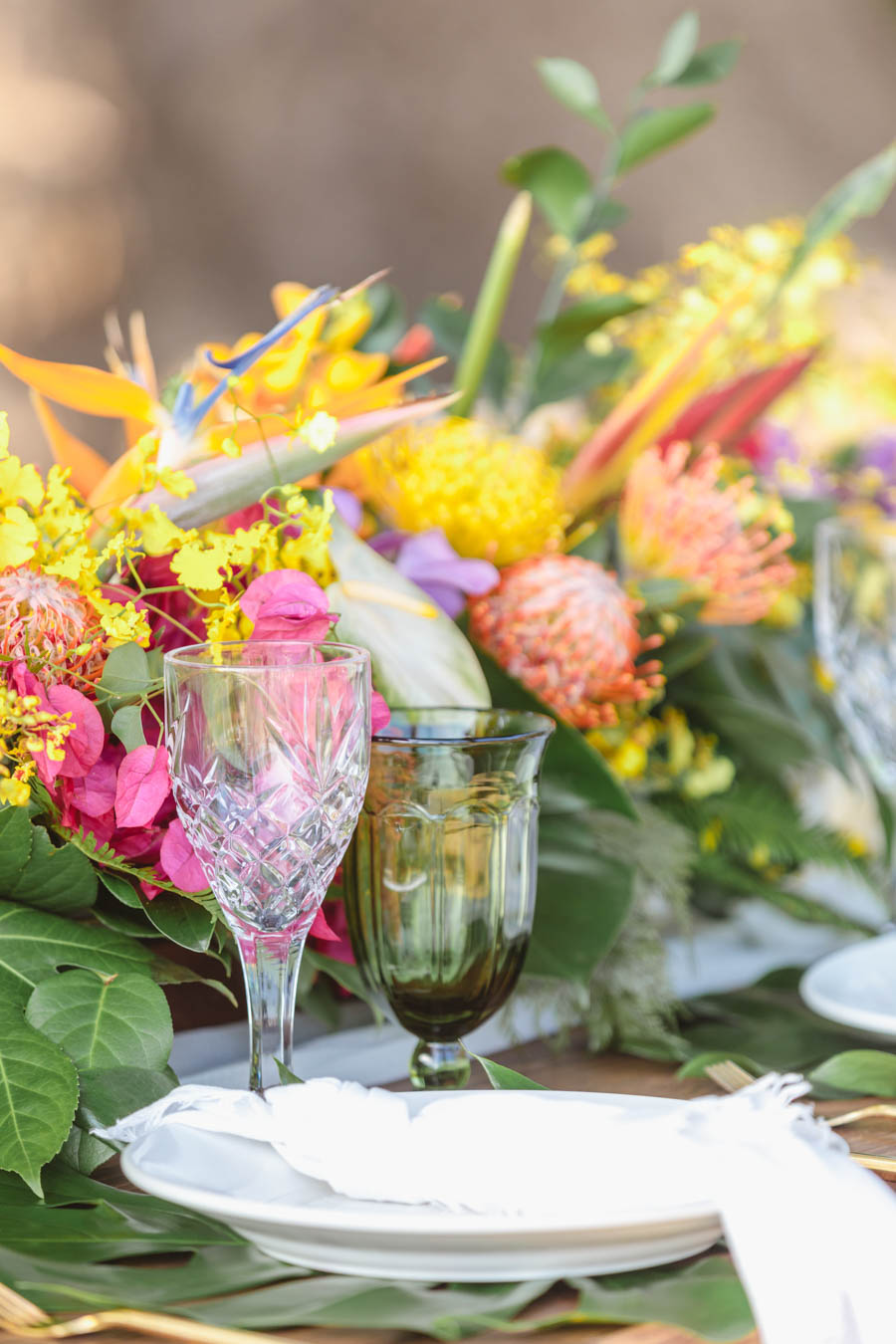 Tropical Maui Wedding at the Olowalu Plantation House - Makena Weddings