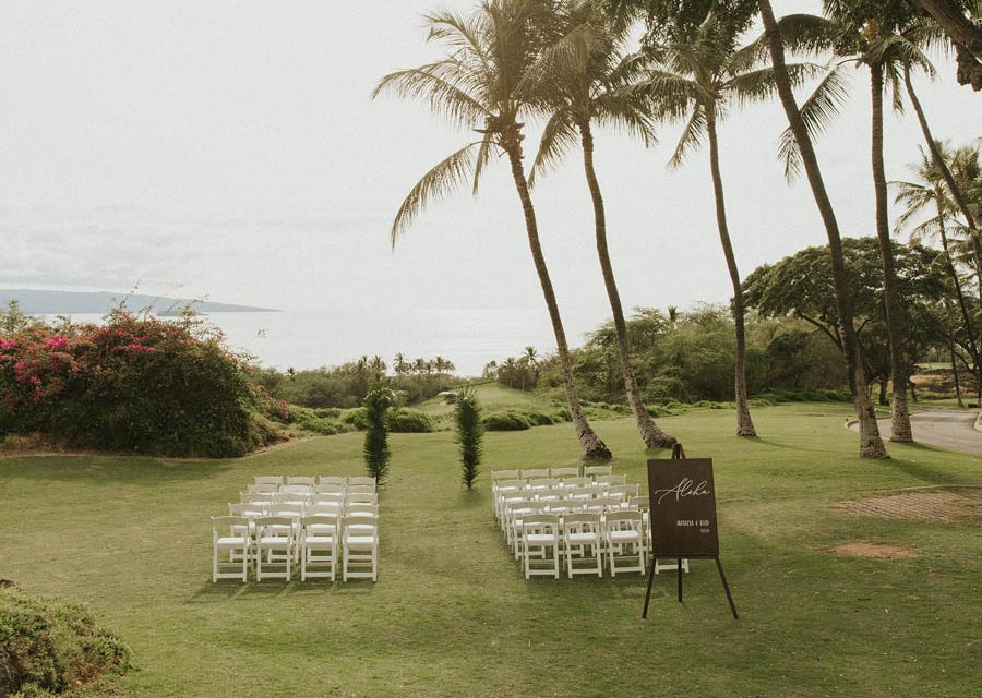 Maui Destination Wedding at Gannons Wailea now Gather in Maui