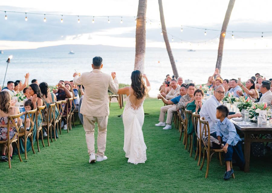 100-Person Maui Wedding at Sugar Beach Events