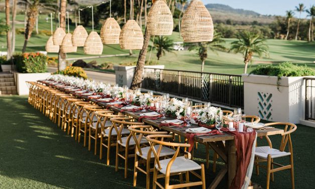 Maui Wedding + Reception at Gather on Maui
