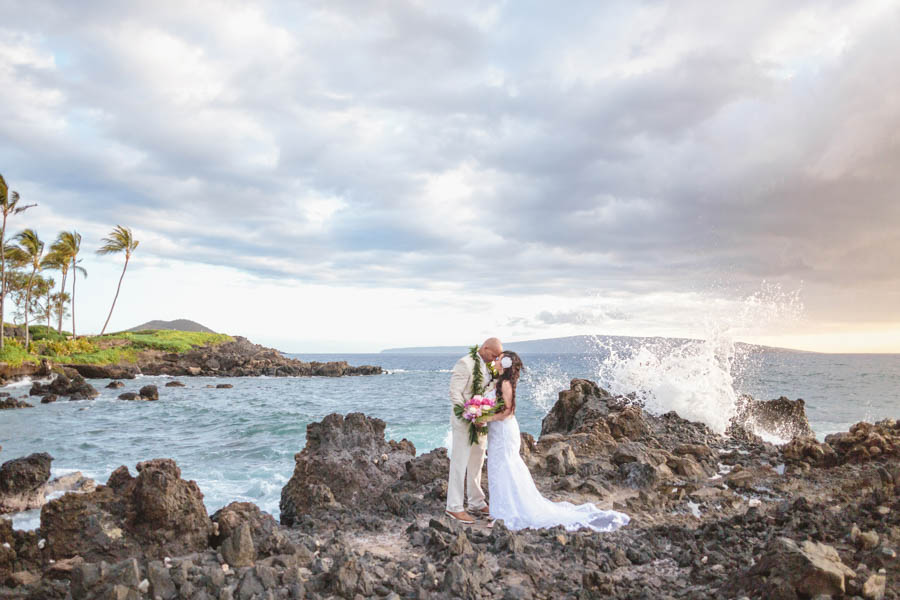 Romantic Maui Vow Renewal at Kukahiko Estate + Gather on Maui