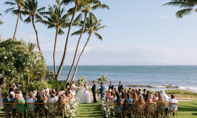 Luxury Maui Wedding at Sugar Beach Events