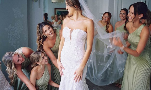 Pre Ceremony Bridal Portraits at Sugar Beach Events