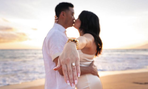 Surprise Maui Beach Proposal with Butterfly Release