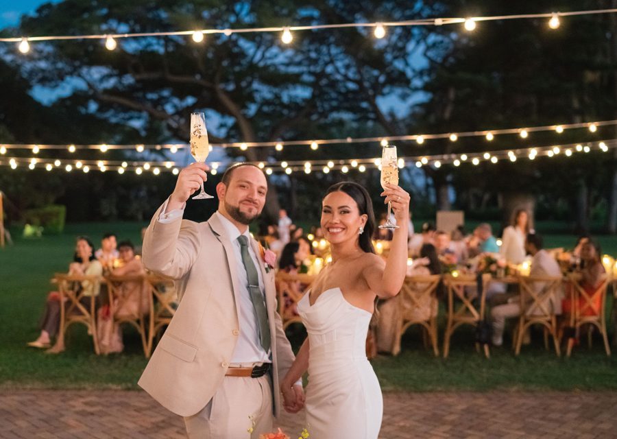 Vibrant Tropical Maui Wedding Featured on Style Me Pretty