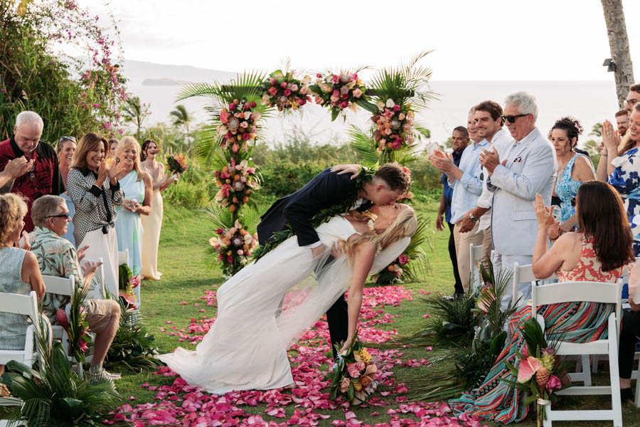Colorful Maui Wedding at Gather on Maui