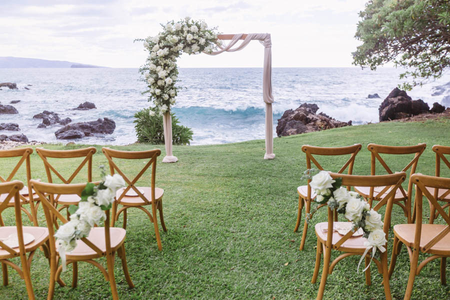 An Intimate Oceanfront Maui Wedding at the Kukahiko Estate