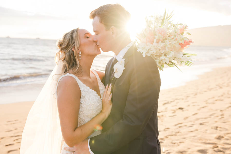 Romantic Maui Wedding at Sugar Beach Events