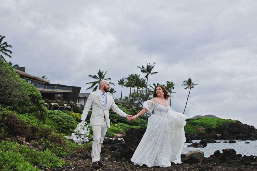Romantic + Intimate Maui Wedding at the Kukahiko Estate
