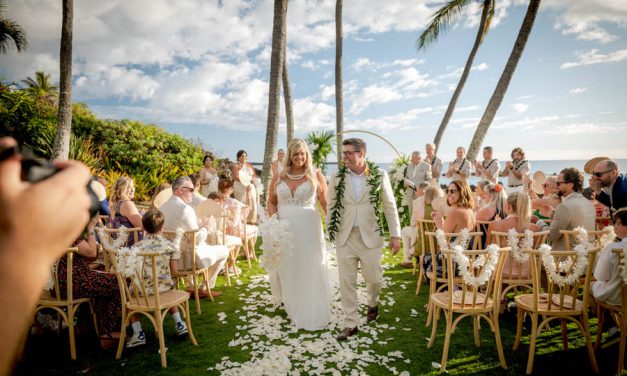 White Orchid Beach House Wedding | Maui Wedding Planner Makena Weddings