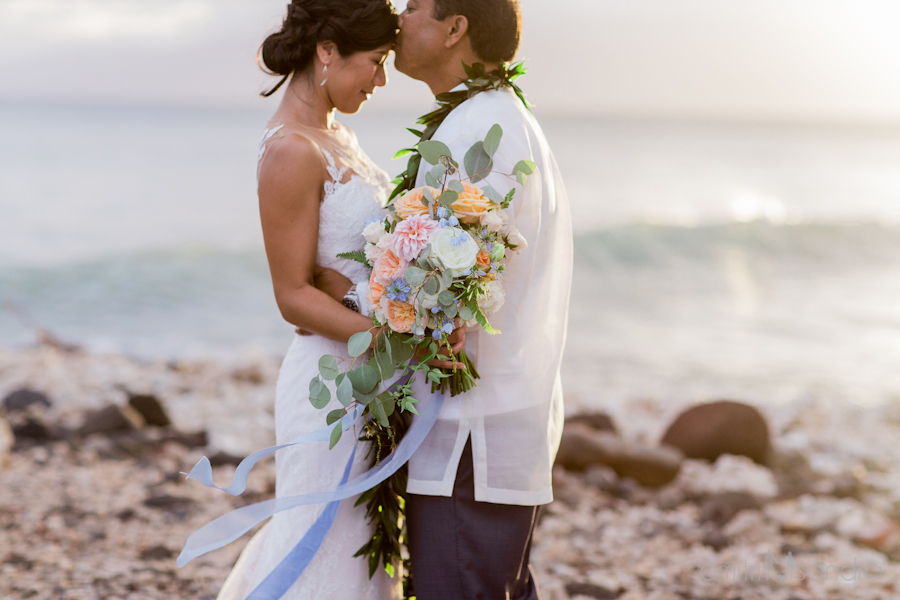 Olowalu Plantation House Maui Wedding of Crystal + Frisco