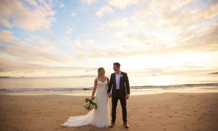 Romantic Sugar Beach Maui Wedding