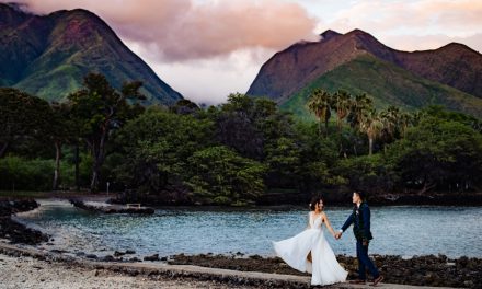 Olowalu Plantation House Maui Wedding: Stella + Mike