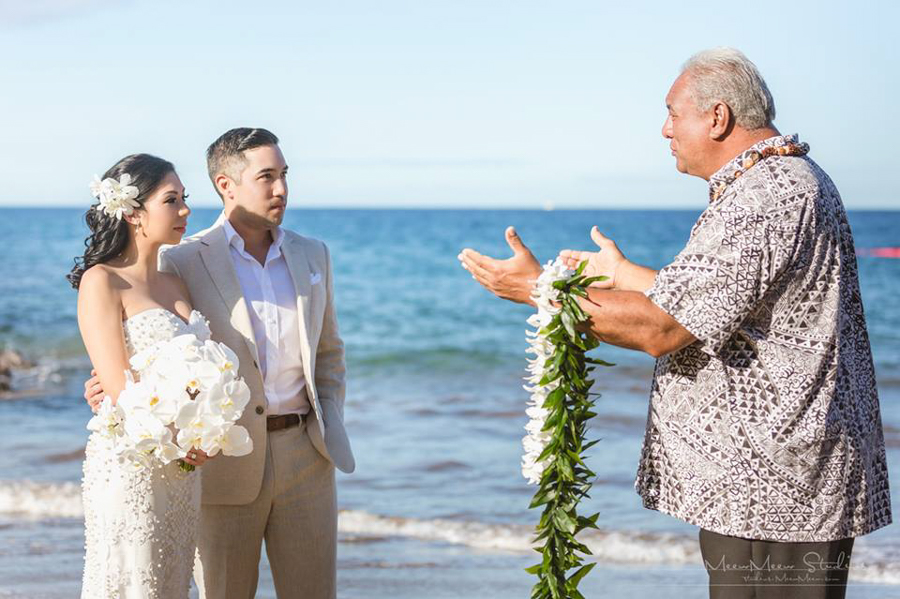 Maui Beach Wedding: Trisha + Blake