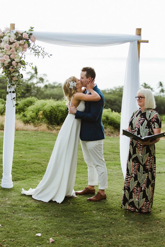 Blush Maui Wedding at Gannon’s Wailea Makena Weddings