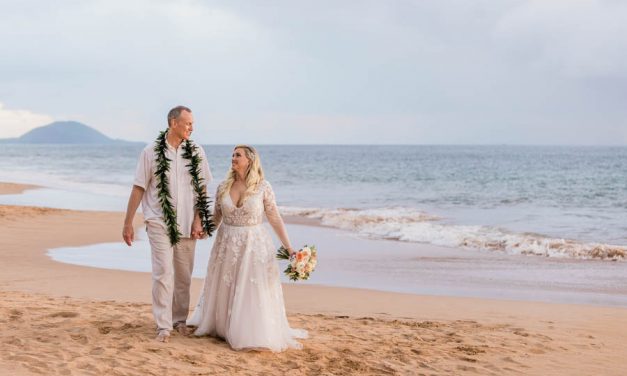 Secluded Beach Elopement in Maui