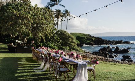 Luxurious Pink Maui Wedding at the Kukahiko Estate